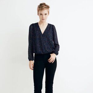 Lyric Wrap Top - Sugar Dot